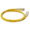 Add-On 2FT RJ-45 MALE TO RJ-45 MALE STRAIGHT YELLOW CAT6 SLIM UTP COPPER PVC ADD-2FSLCAT6-YW - alternate 2